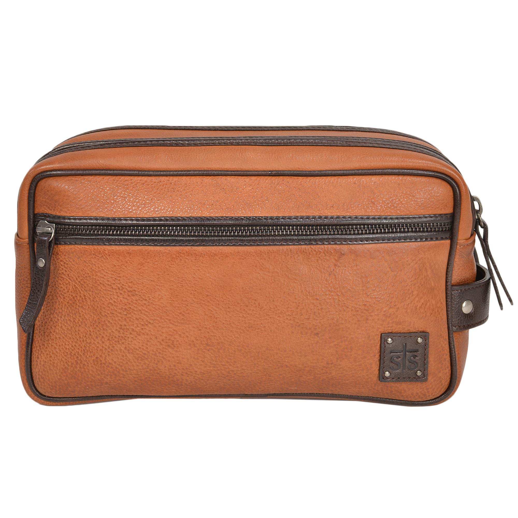 Frontier Shave Kit Tan Leather One Size