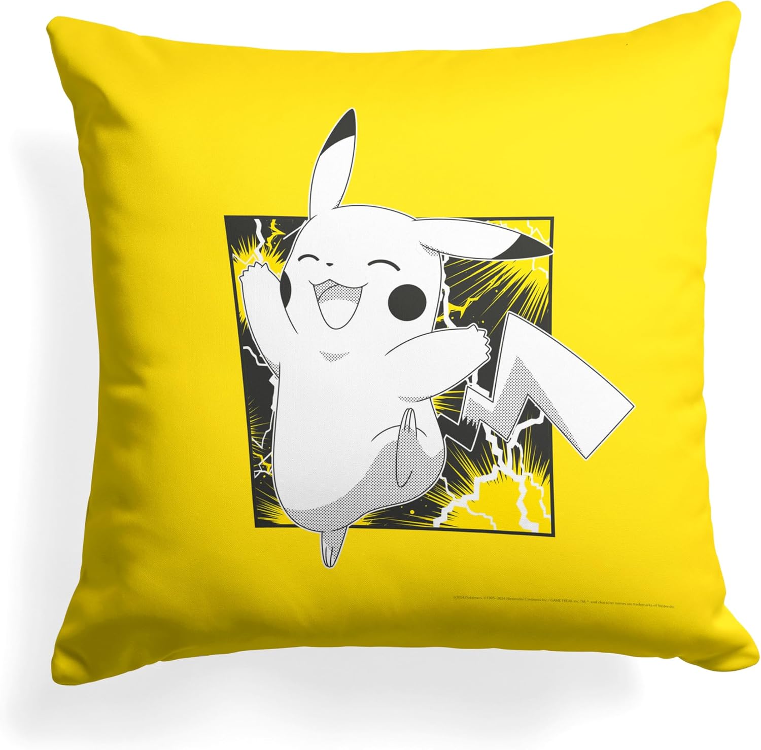 Northwest Pokemon Pillow, 18" x 18", Horray Pikachu Home