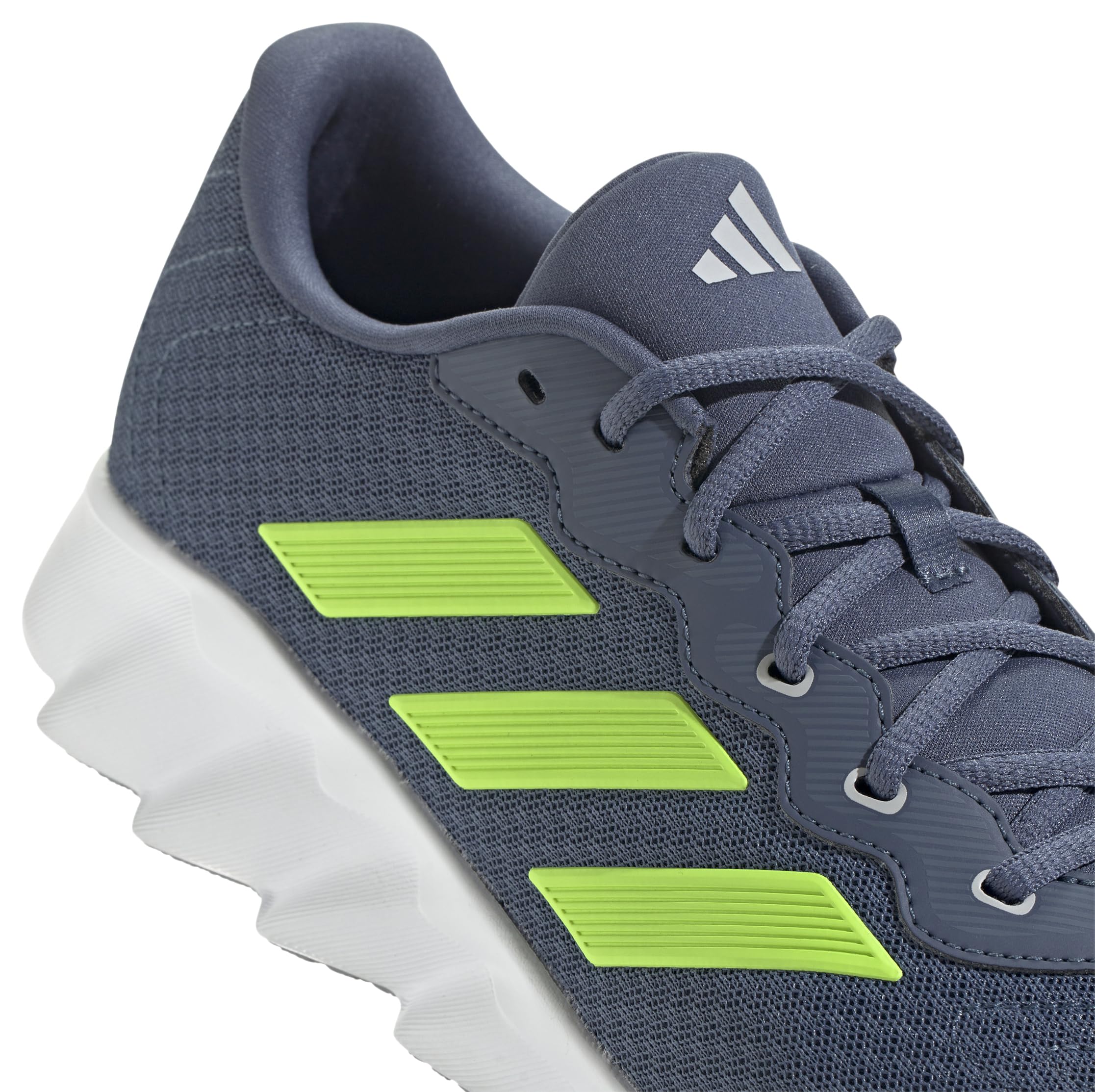 adidas Switch Move Running Shoes, Zapatillas para correr Unisex adulto, Preloved Ink Lucid Lemon Halo Silver, 36 2/3 EU