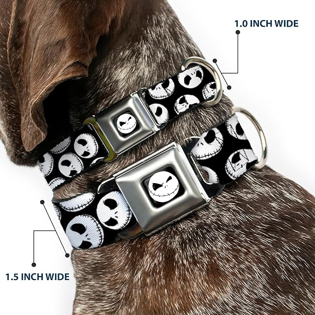 Foto 2 de 8 de Buckle Down dyay Jack expression8 Full Color Collar de Perro