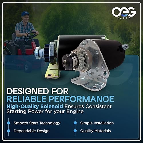 Miniatura 5 de Repuesto de arranque para motores Briggs  Stratton 1972-2002 7HP-18HP 390838 391423 392749 394805 491766 497594 497595 693054 SBS001 41112222203