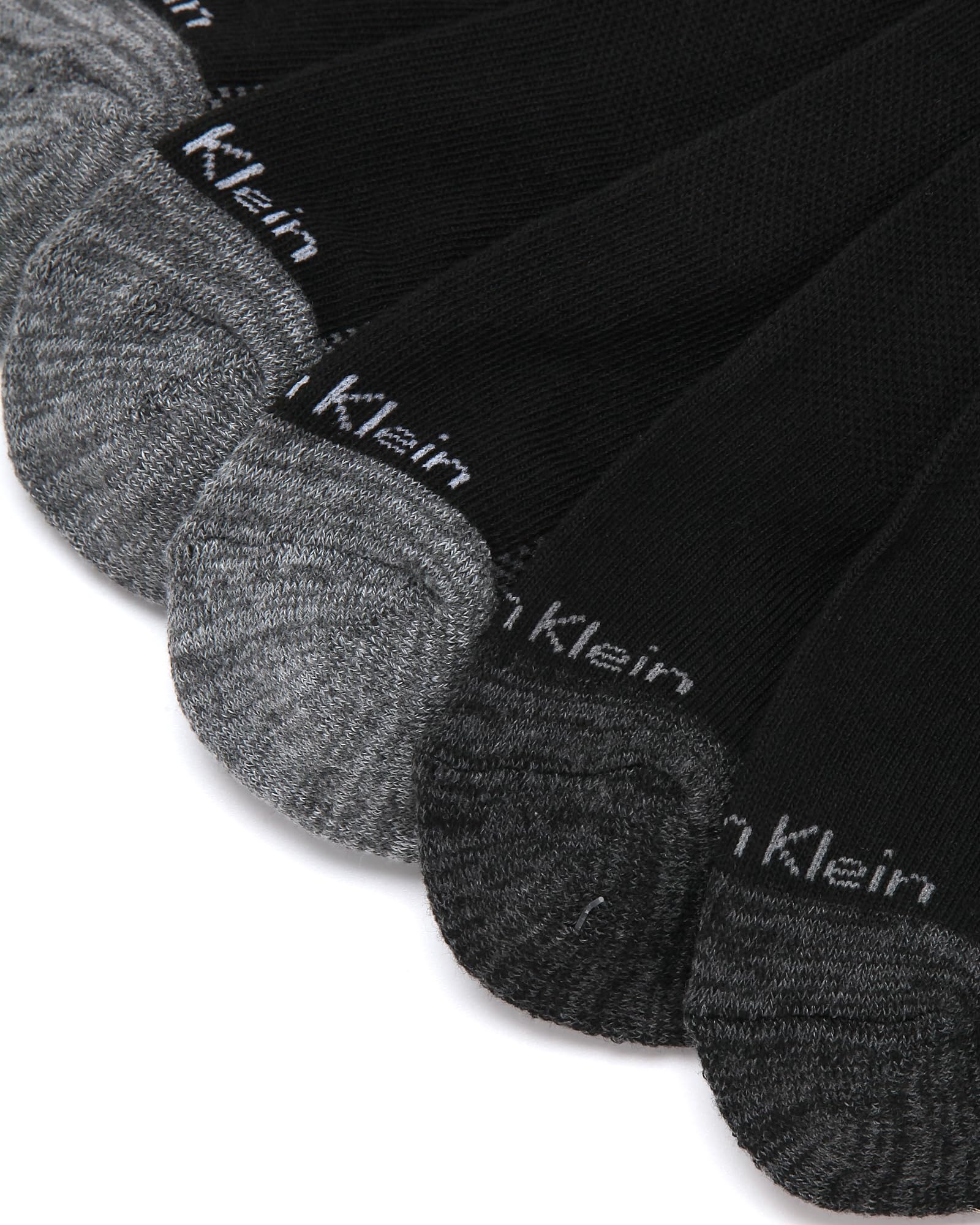 Calvin Klein Herren High Quarter Socken – 12er-Pack, atmungsaktiv, gepolstert, athletische Performance, Crew-Socken für Herren (Größen: 40-47), Schwarz, 39-46 EU