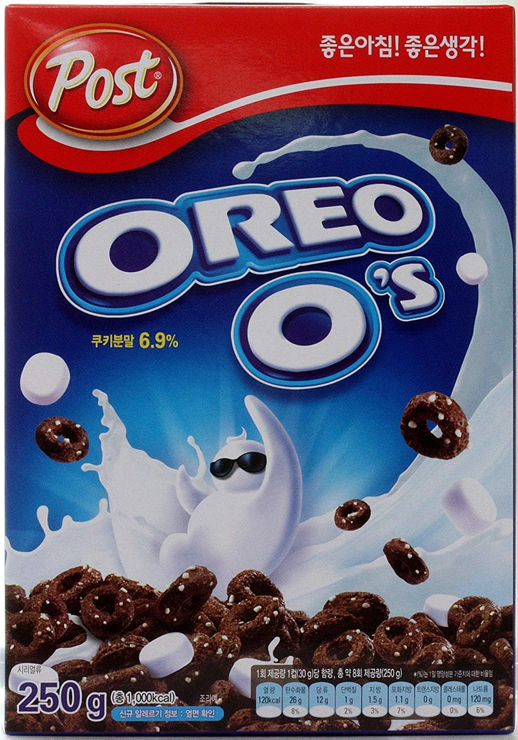 2017 New Post Oreo O`s Cereal 8.8oz (250g) 1EA