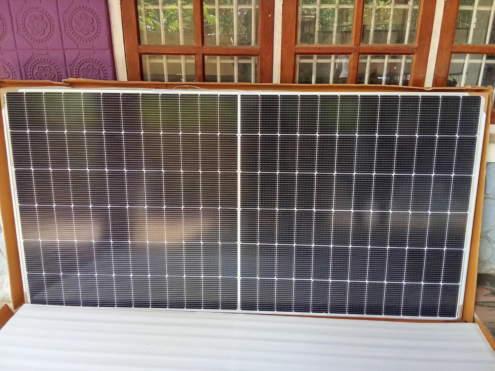 WAAREE II TOPCON N-Type 580 Watt II 144 Cells Framed Dual Glass ...