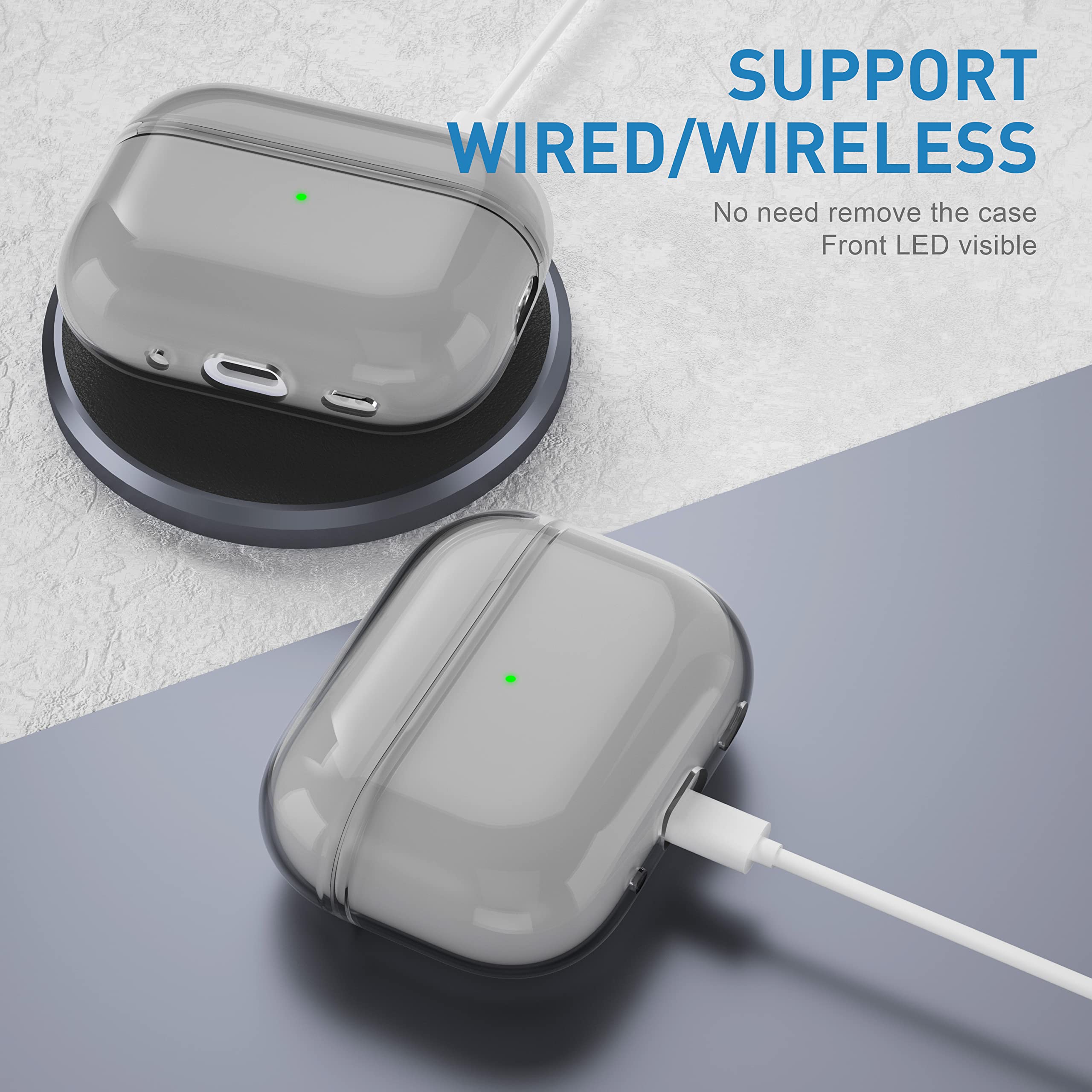 Amazon | FUNLINK Airpods Pro 第2世代用ケース クリア TPU AirPods