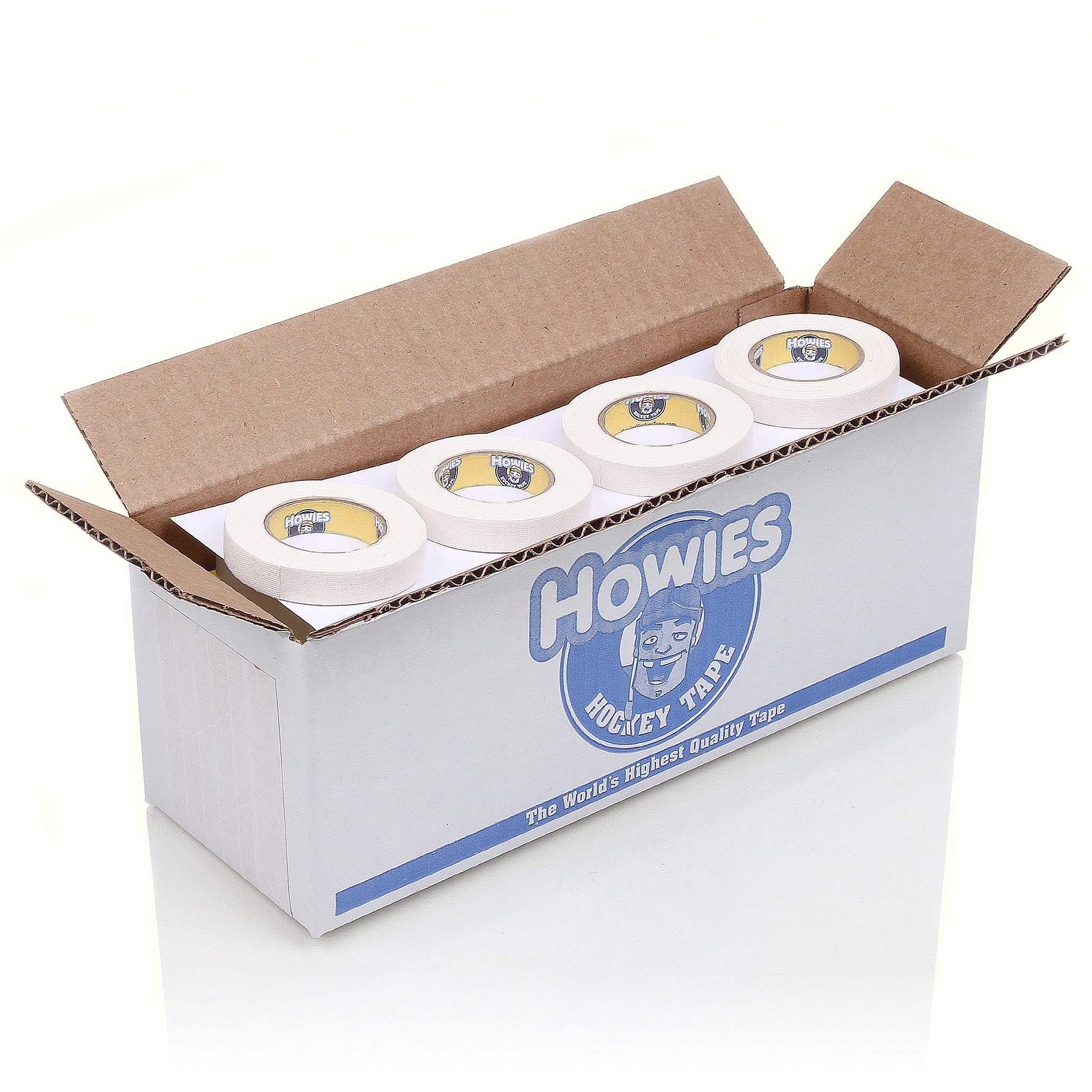 White Athletic Tape 8 Pack - 15yd Pro Grade Strength Sports Tape Best for Athlete and Medical Trainers