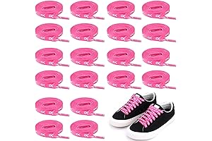 10 Pairs 45-Inch Breast Cancer Awareness Shoelaces