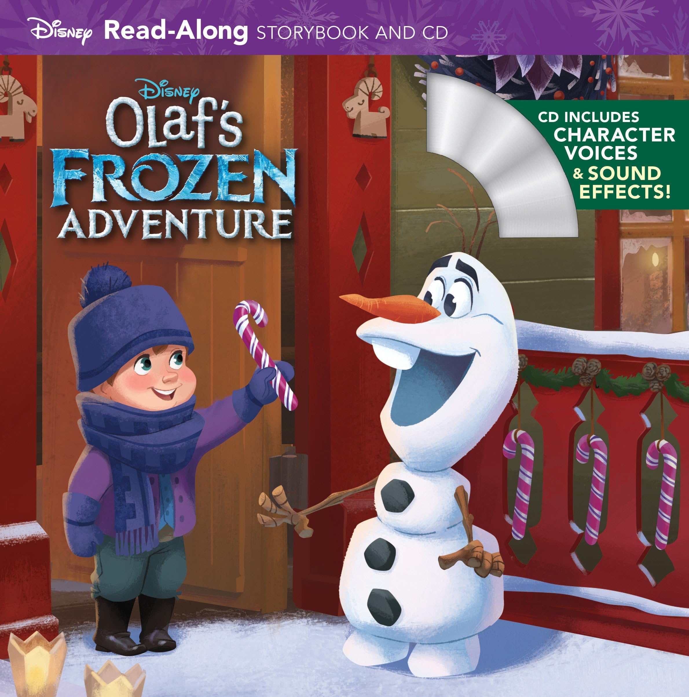 Olaf's Frozen Adventure (Frozen: Read-along Storybook and Cd)