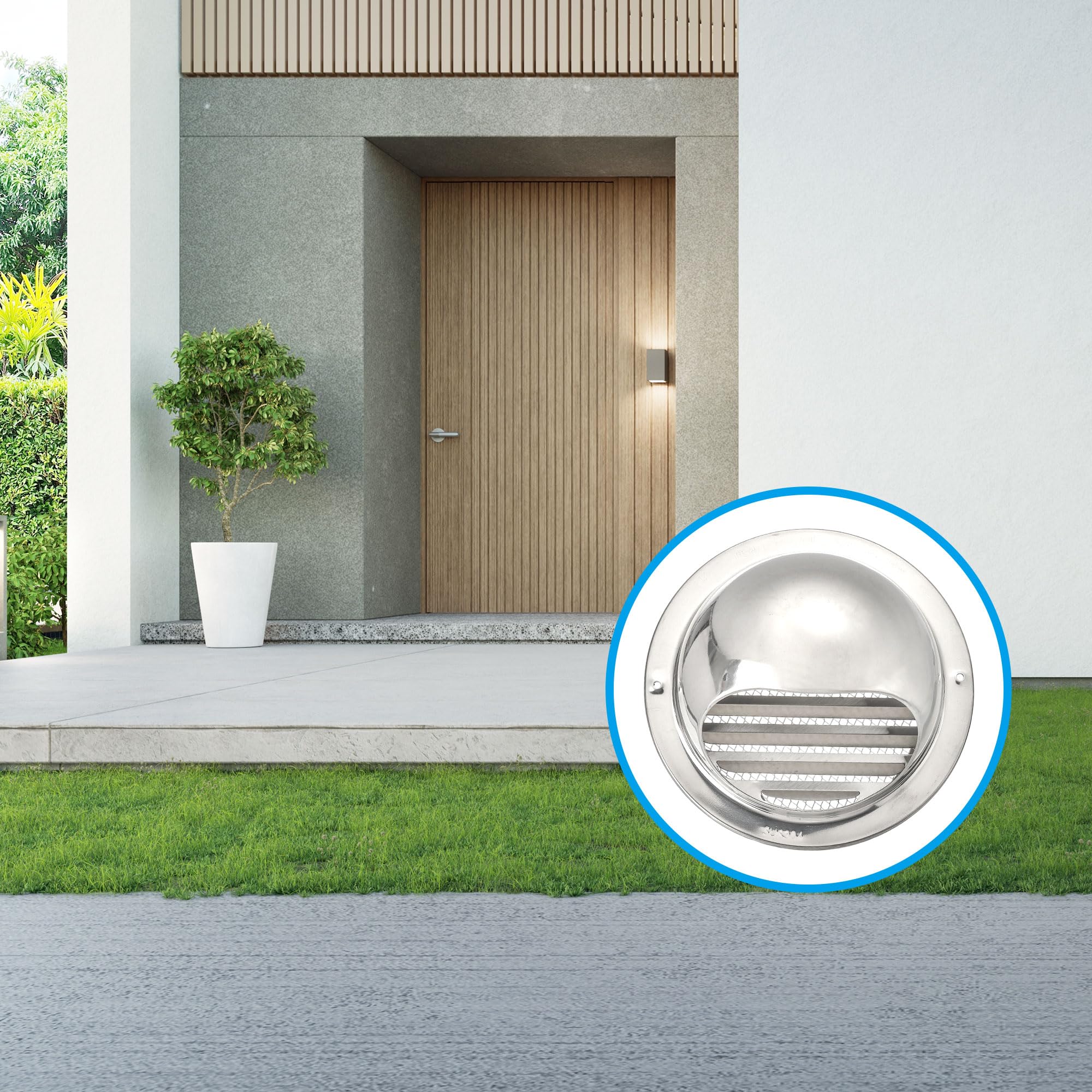 PATIKIL 4" Round Soffit Air Vents - Image 4