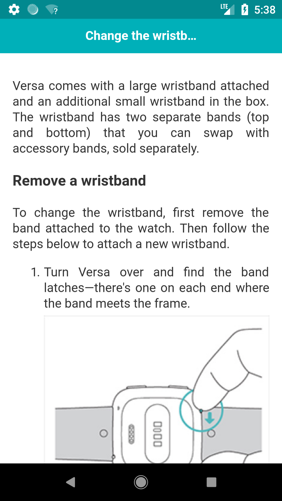 User guide for Fitbit Versa - App on Amazon Appstore