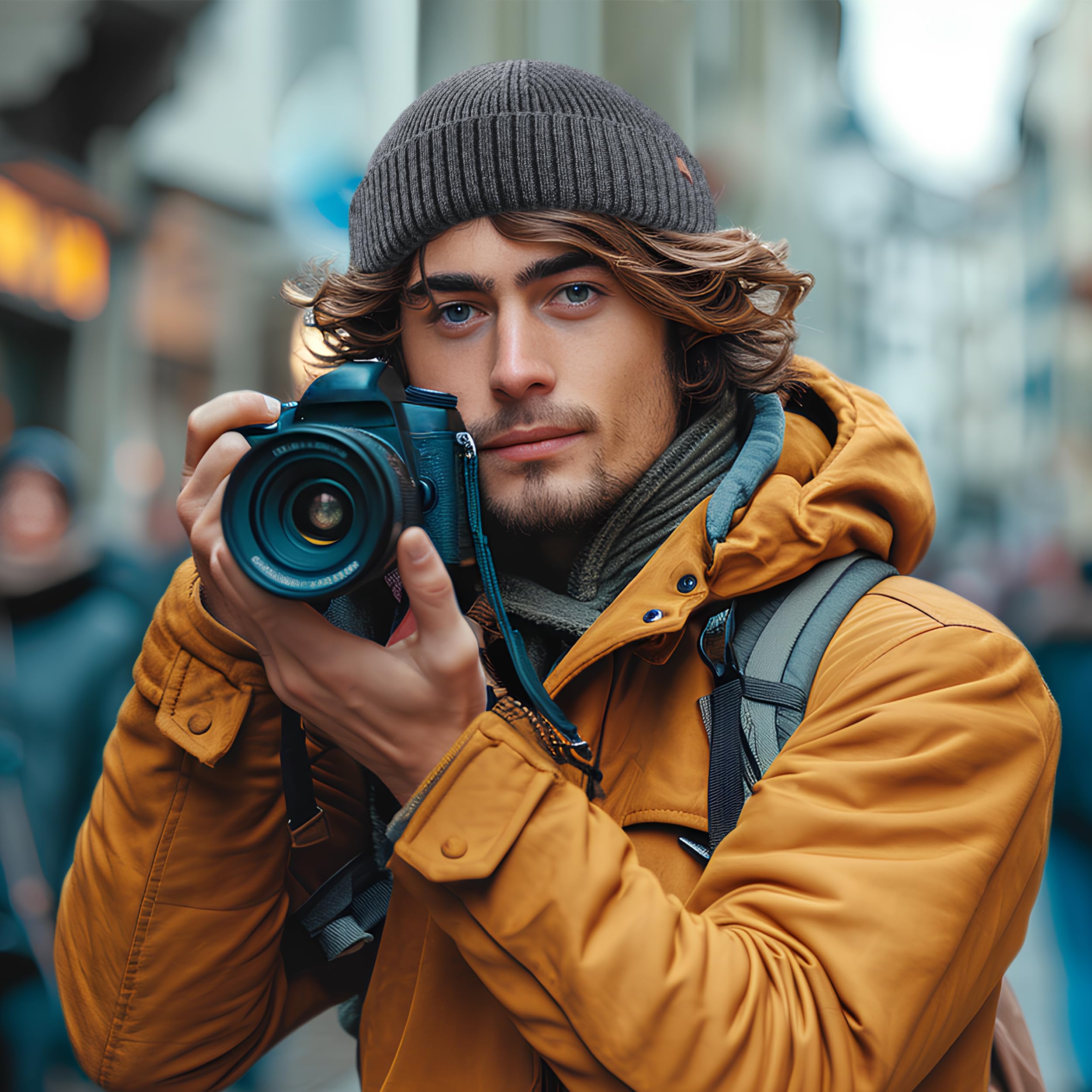 OUTDOOR SHAPING Gorros cortos de lana merina para hombres y mujeres, gorro de punto con puño de arrastre, gorro cálido de invierno para uso diario