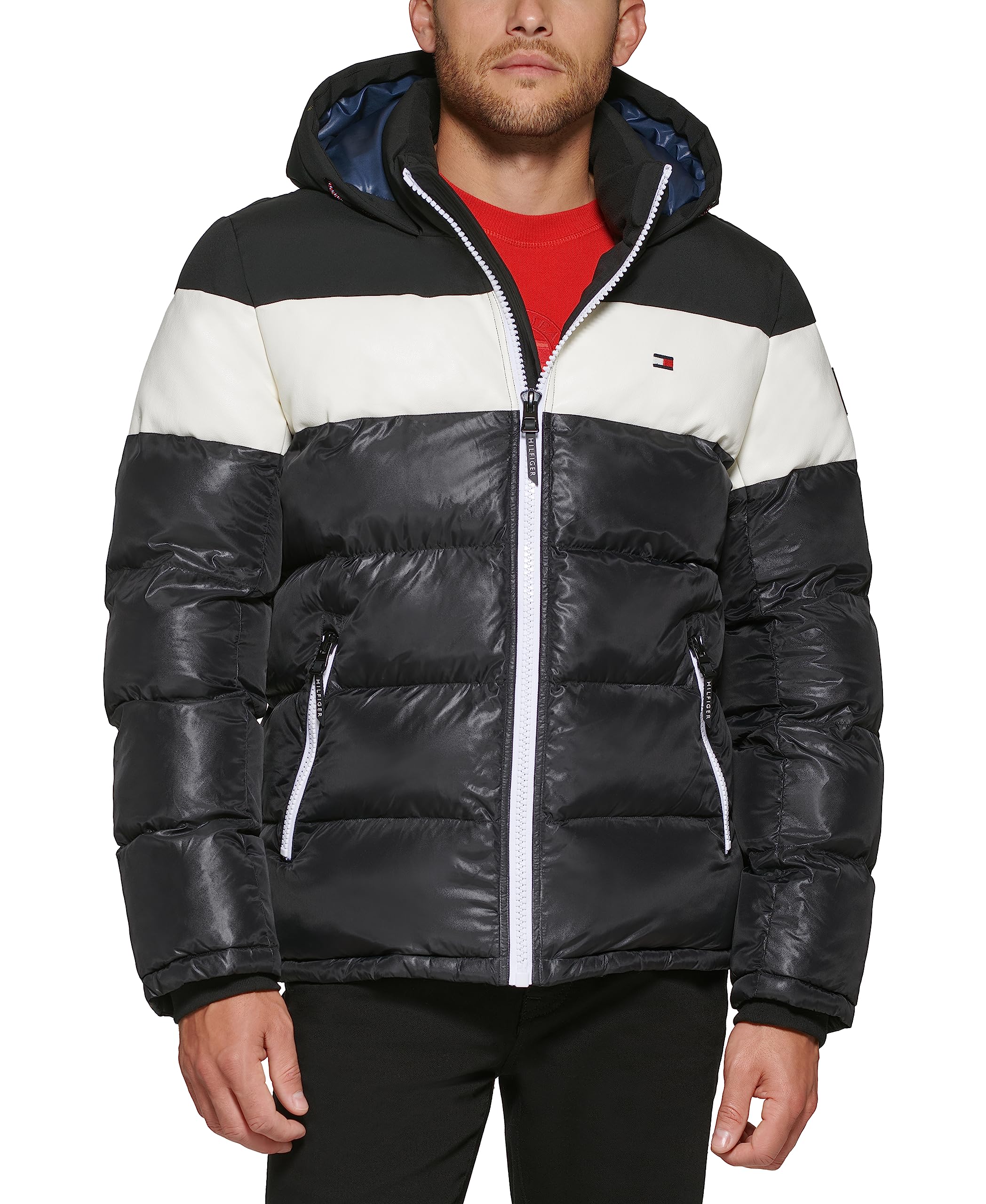 Tommy Hilfiger Mens Quilted Puffer Jacket