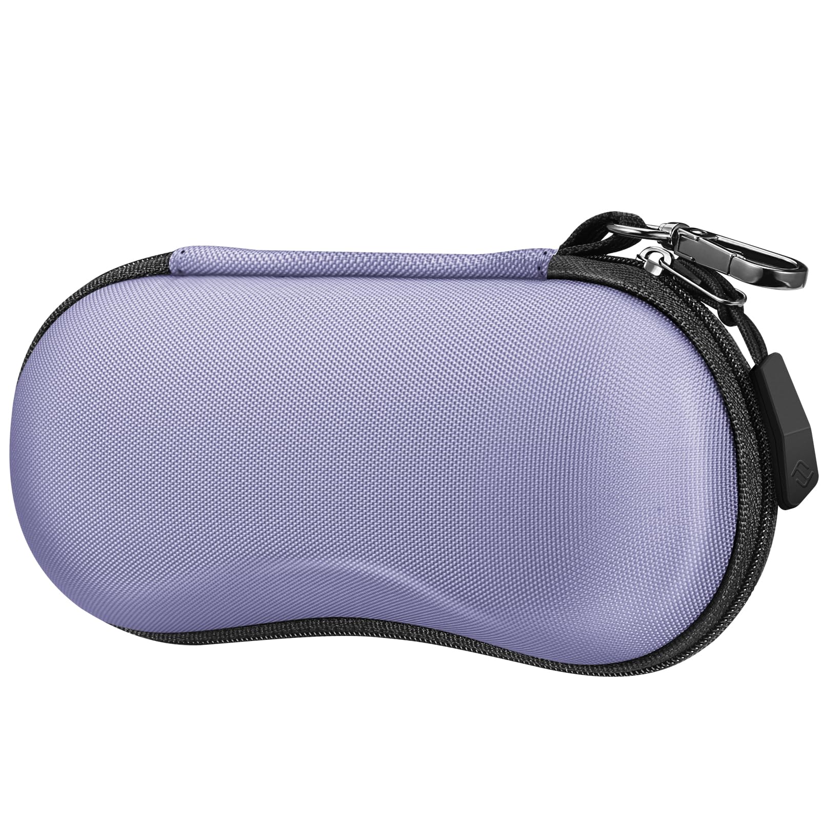 FINTIE Sunglasses Case for Men and Women - Hard Shell Shockproof Sport Glasses Case - Zipper Portable Spectacle Cases with Clip