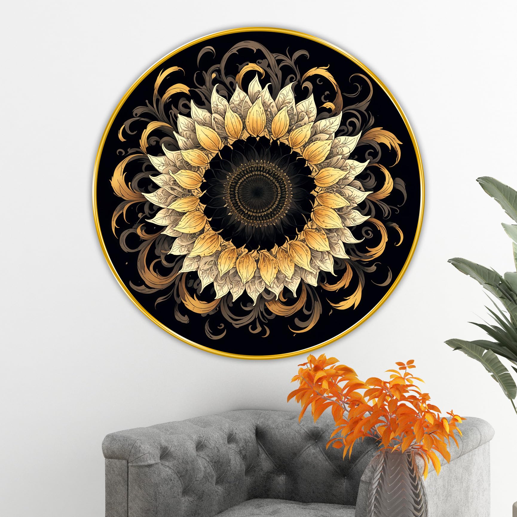 Livin'luxe Abstract Bird Painting - Modern Art -16
