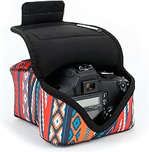 USA Gear DSLR Camera Bag for Digital Camera with Neoprene Protection Holster Belt Loop and Accessory Storage - Camera Case Compatible with Canon Nikon Sony Olympus Pentax and More - Southwest USA Gear DSLR Camera Bag for Digital Camera with Neoprene Protection Holster Belt Loop and Accessory Storage - Camera Case Compatible with Canon Nikon Sony Olympus Pentax and More - Southwest