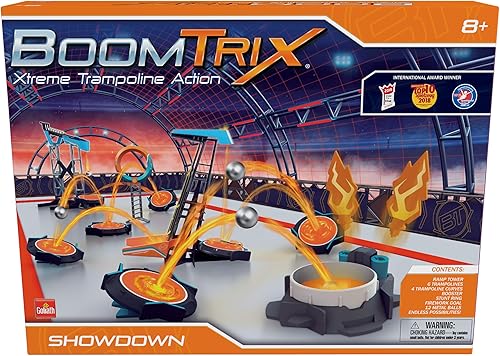 Miniatura 6 de Goliath BoomTrix Stunt Pack Kinetic Metal Ball Chain Reaction Stunt Kit - Divertido - Educativo - STEM