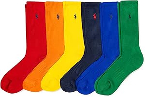 Men's Supreme Wicking Athletic Performance Crew Socks