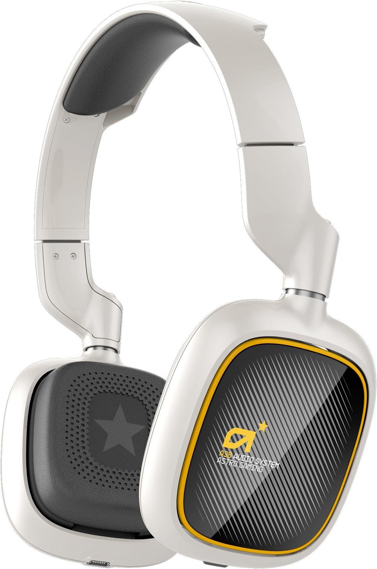 A38 White Bluetooth Headset