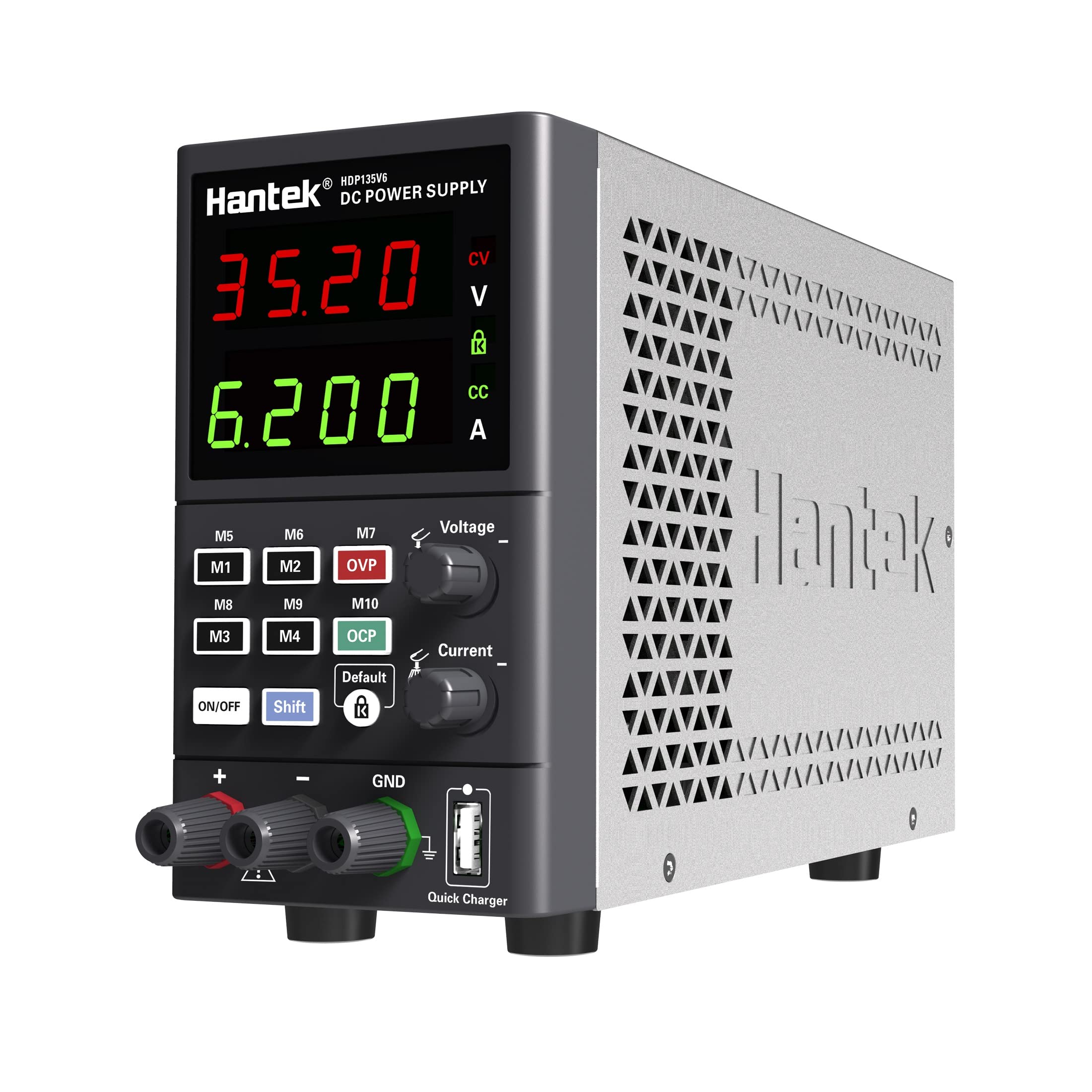 Hantek HDP135V6S alimentation DC réglable 35V 6A lab benchtop - 8