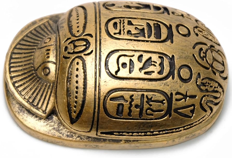 古代エジプト 副葬品 銅製スカラベ ファイアン ガンダーラ