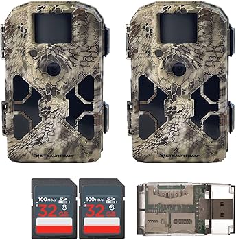 Amazon.com: Stealth Cam 2020 G42NG 24MP Trail Cameras (2-Pack) and Amazon.com: Stealth Cam 2020 G42NG 24MP Trail Cameras (2-Pack) and
