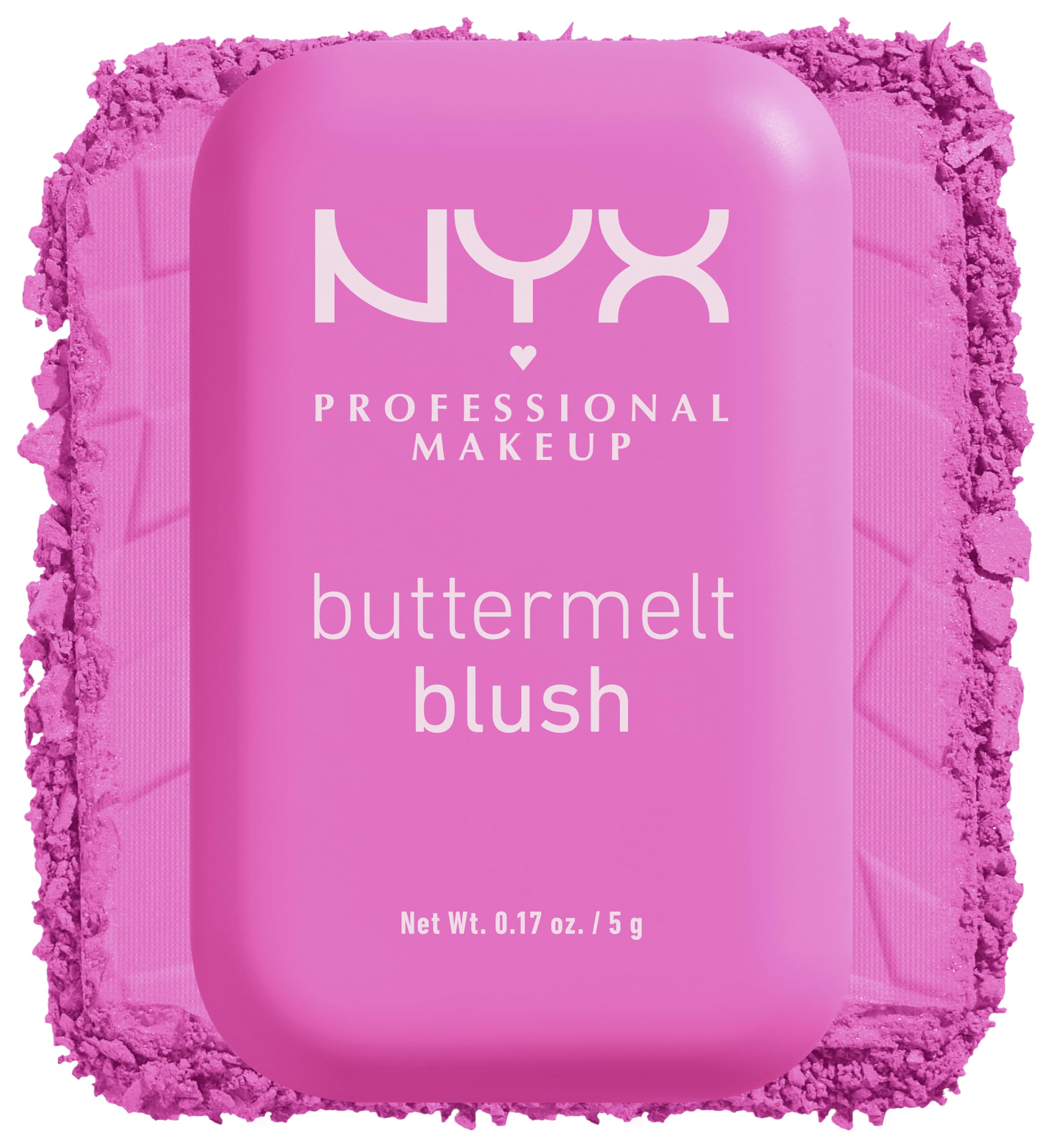 NYX Professional Makeup Buttermelt Blush Cremige Textur mit Shea Butter, Mandelbutter & Mangobutter