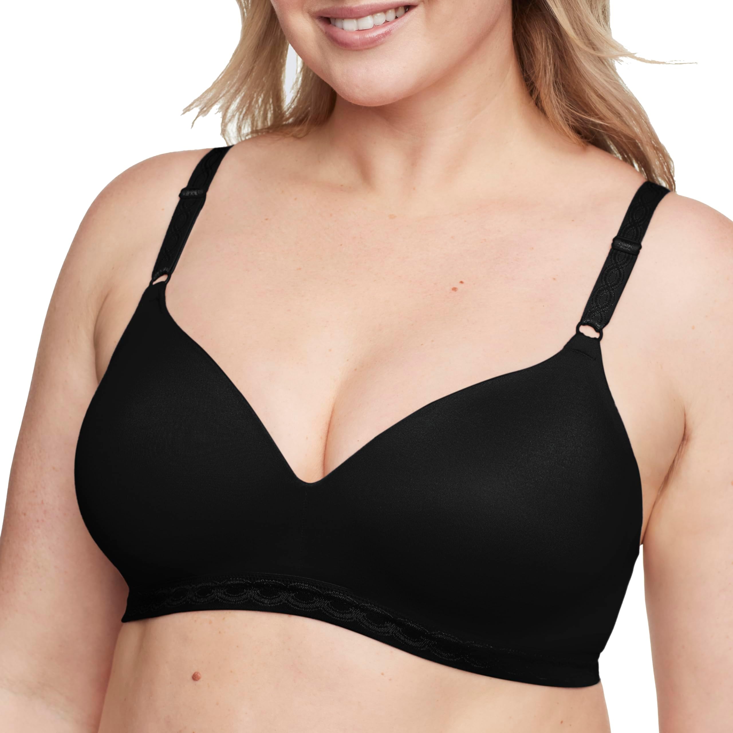 Womens Cloud 9 Super Soft Wireless Lightly Lined Comfort Bra 1269