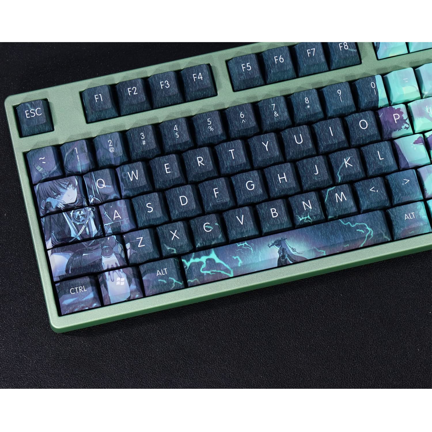 Amazon.co.jp: 原神グッズ PBT キーキャップ メカニカルキー