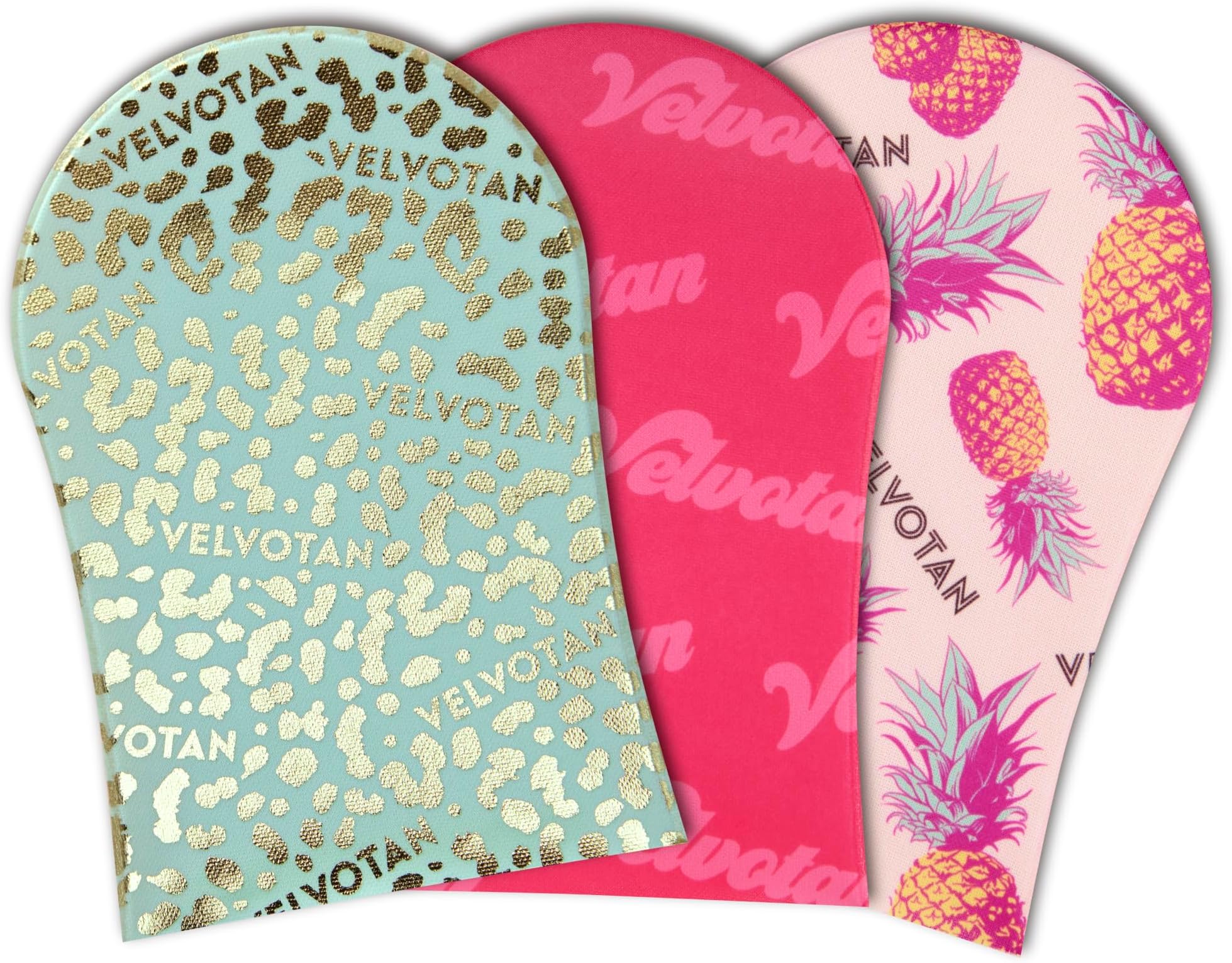 Original Tanning Mitt - Self Tan Mitt for Streak-Free Finish & Stain-Free Hands, Washable & Reusable, Use with Any Fake Tan. Assorted Colours - One of Three Designs Sent at Random