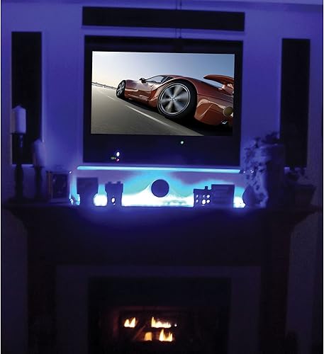 Miniatura 7 de Lavolta SMD5050 RGB impermeable 300 LED 16 pies tira de luz de cinta con fuente de alimentación de 12 VDC 6A y control remoto