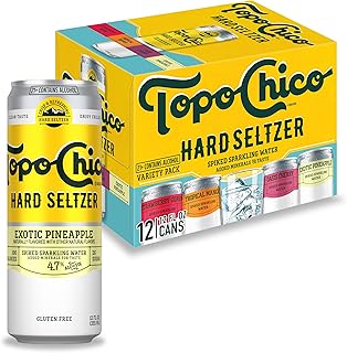 Hard Seltzer Variety Pack, 12 Fl oz Cans, 4.7 % Abv, 12 oz