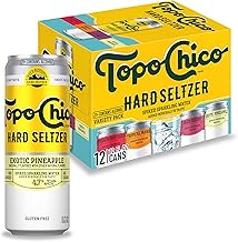Topo Chico Hard Seltzer Variety Pack, 12-pack 12-oz cans, 4.7% ABV