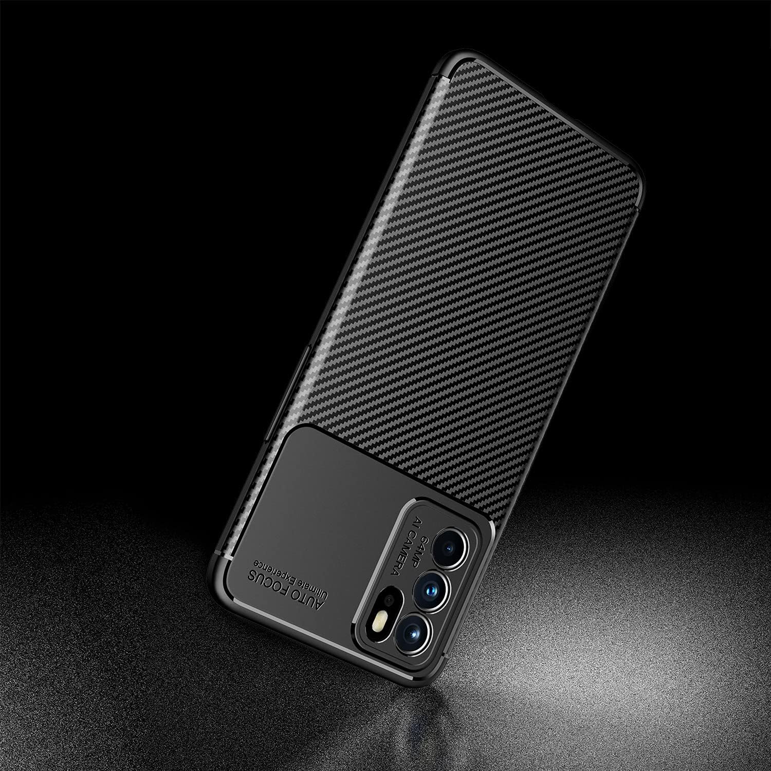 Coque Zanaé Color Reno6 5G Noir