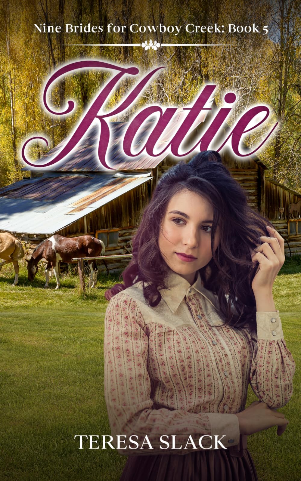 Katie: Historical Western Mail-Order Bride Inspirational Romance (Nine Brides for Cowboy Creek)