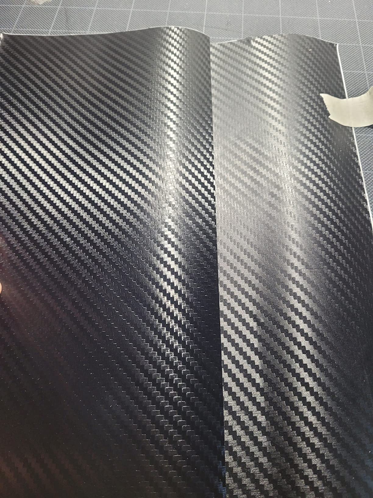 3/mo Finance LZLRUN 3D Black Carbon Fiber Vinyl Wrap Outdoor Rated