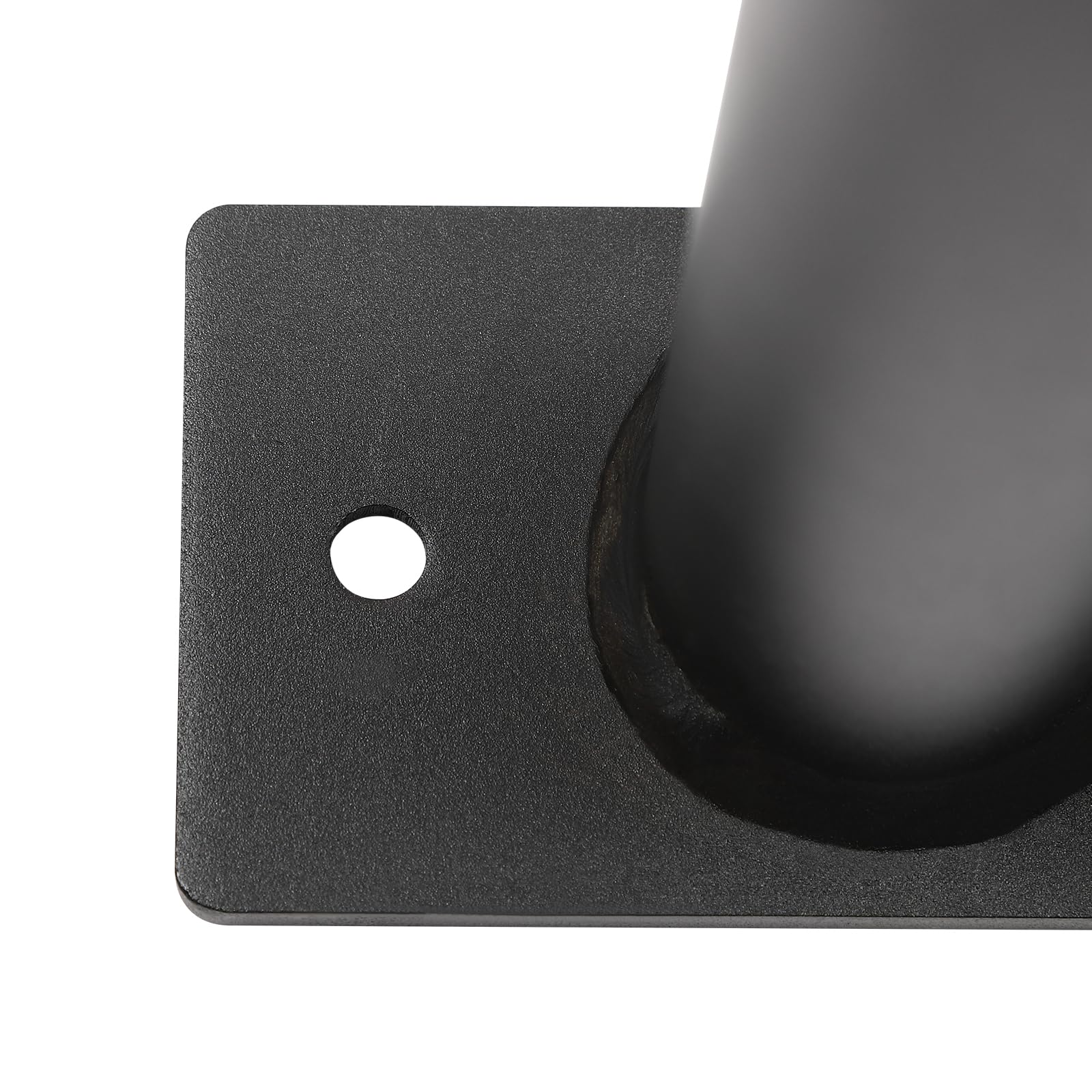4 Stück Wandmontierte Hantelscheibenhalter - Hantelscheibenständer Gewichts-Organizer Ø 5cm für Wandhalterungen mit max. Tragfähigkeit von 80 kg pro Halterung zur Aufbewahrung von Hantelscheiben