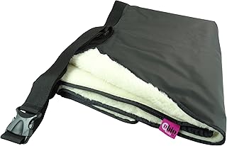 Manta térmica impermeable y termorregulable para silla de ruedas, 90 x 105 cm
