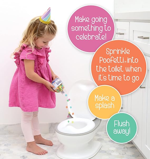 Poofetti Potty Flair - Scented Potty Training Party Toilet Confetti from PrimaStella (Unicorn Farts Scent)