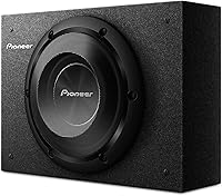 Vista 1 de PIONEER Subwoofer TS-A2000LB Serie A de 8 pulgadas – 700 W máximo, diseño de montaje poco profundo precargado, graves profundos en espacios