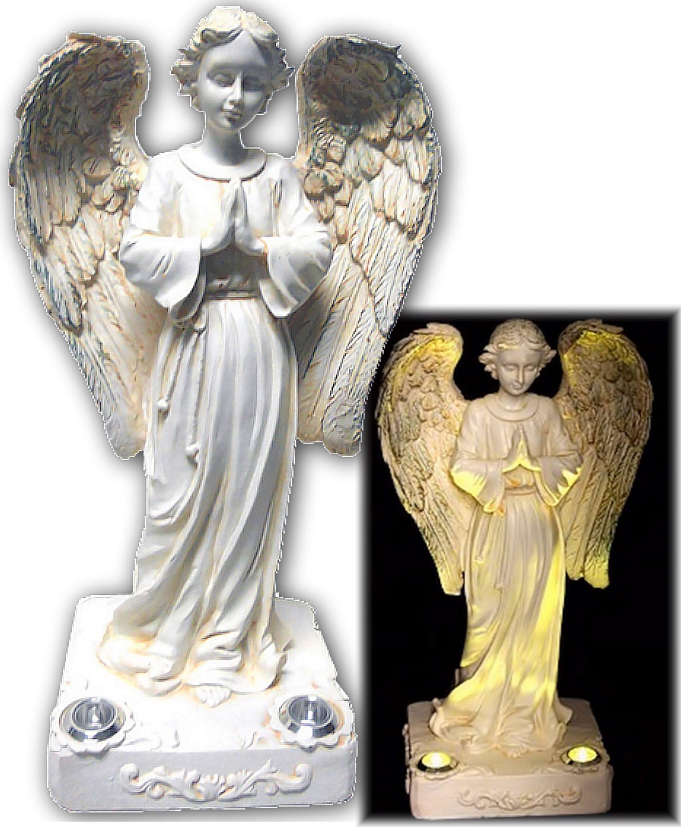 Angel Solar Light figurine for Garden and Cemetery