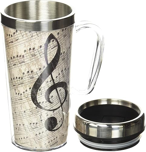 Miniatura 4 de Spoontiques - Vaso de vino acero inoxidable Música