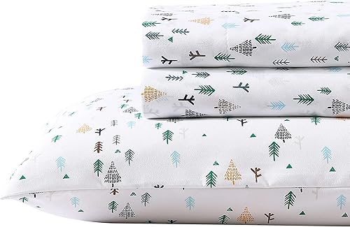 Miniatura 3 de Eddie Bauer Sábanas para niños, ropa de cama para niños resistentes a las manchas, ideal para juego de ropa de cama infantil (verde dreamland,