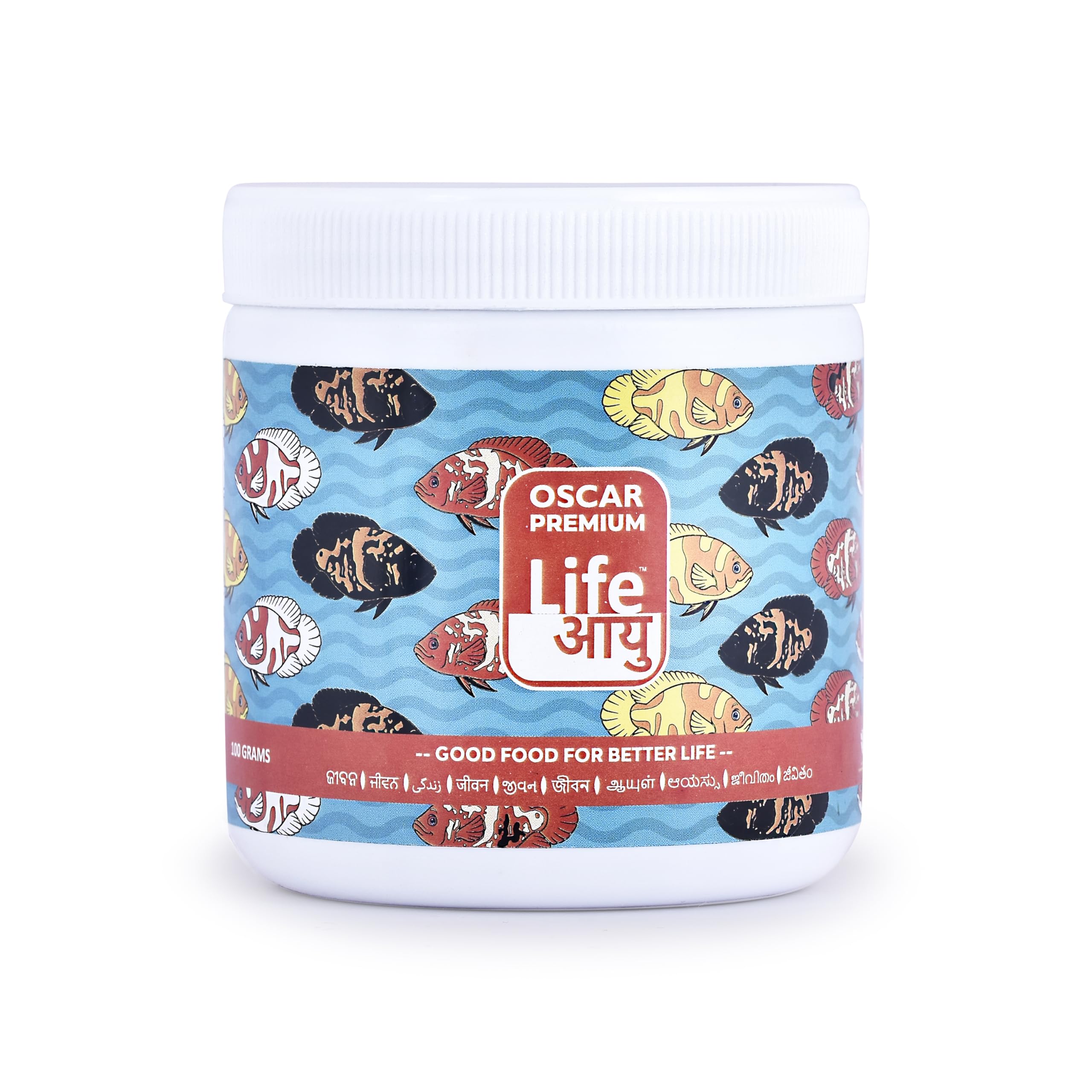 Oscar Fish Food | Boosts Immunity & Enhances Color | Gut-Friendly Formula | Ideal for Gold Oscar, Bumblebee, Carnivorous & Omnivorous Fish (100g)-image-29