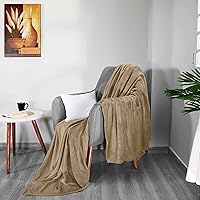 Vista 75 de Utopia Bedding - Manta de vellón de lujo, mullida, antiestática; manta de suave microfibra de 8.8 oz/yd² (300 g/m²) para cama; tamaño individual