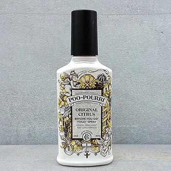 Poo~Pourri PP-008-CB Bathrom Deodorizer, 8 oz, Original Citrus