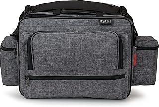 Hopkins Medical Products Mark V ExL Antimicrobial Shoulder Bag: Spacious, Durable and HIPAA-Compliant - Perfect for Nurses, Home Healthcare and Medical Pros on the Go, 14x11.5x8
