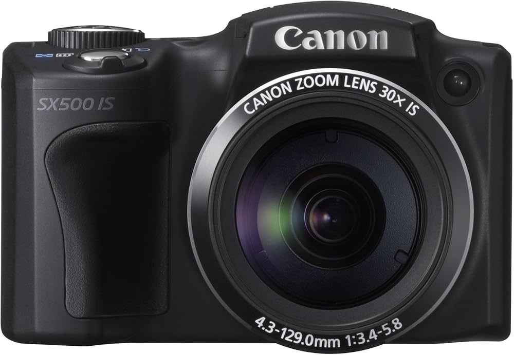 キヤノンCanon Power Shot SX500 IS Buy Canon PowerShot SX500 is 16 MP Point and Shoot Camera (Black