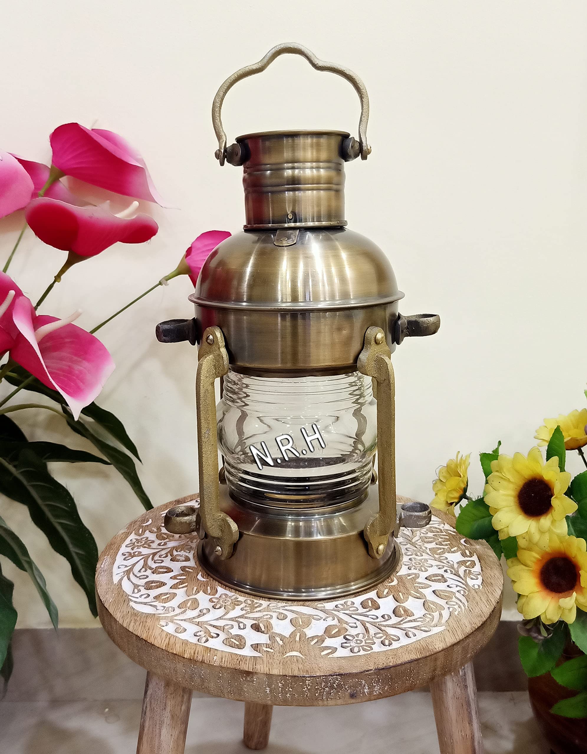 Amazon.com: Large Maritime Antique Boat Lantern Vintage White