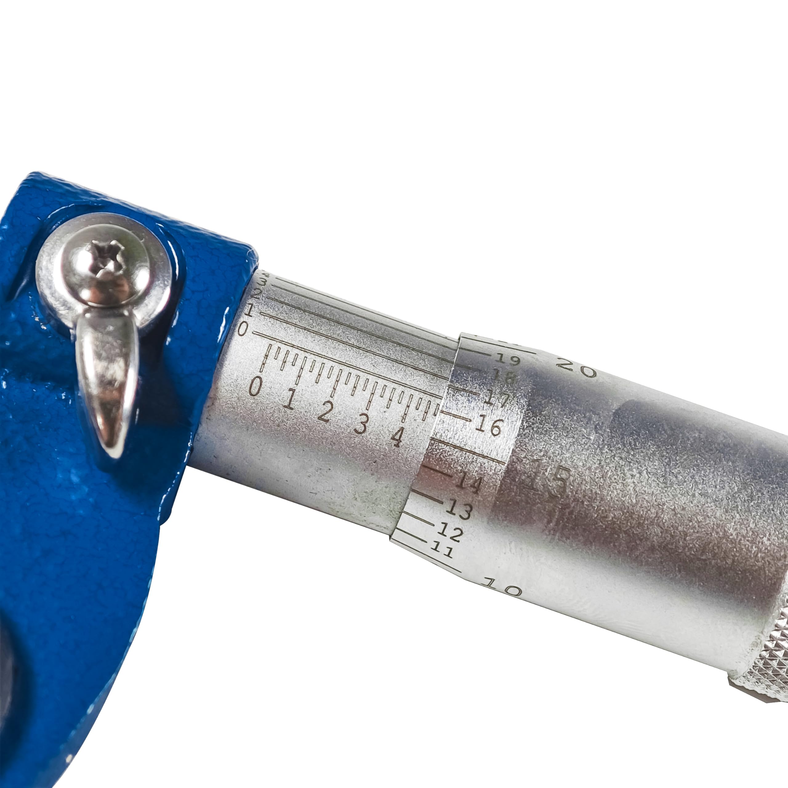 HFS (R) Tubo Micrometro Ricarica Sfera Incudine Sfera Spessore Caso 0-2.5 cm/0.01 cm