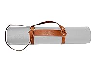 Algopix Similar Product 4 - Open Road Goods Vegan Leather Yoga Mat